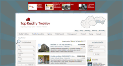 Desktop Screenshot of byty.reality-trebisov.eu
