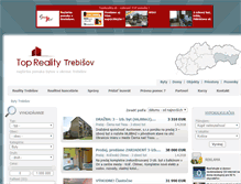 Tablet Screenshot of byty.reality-trebisov.eu